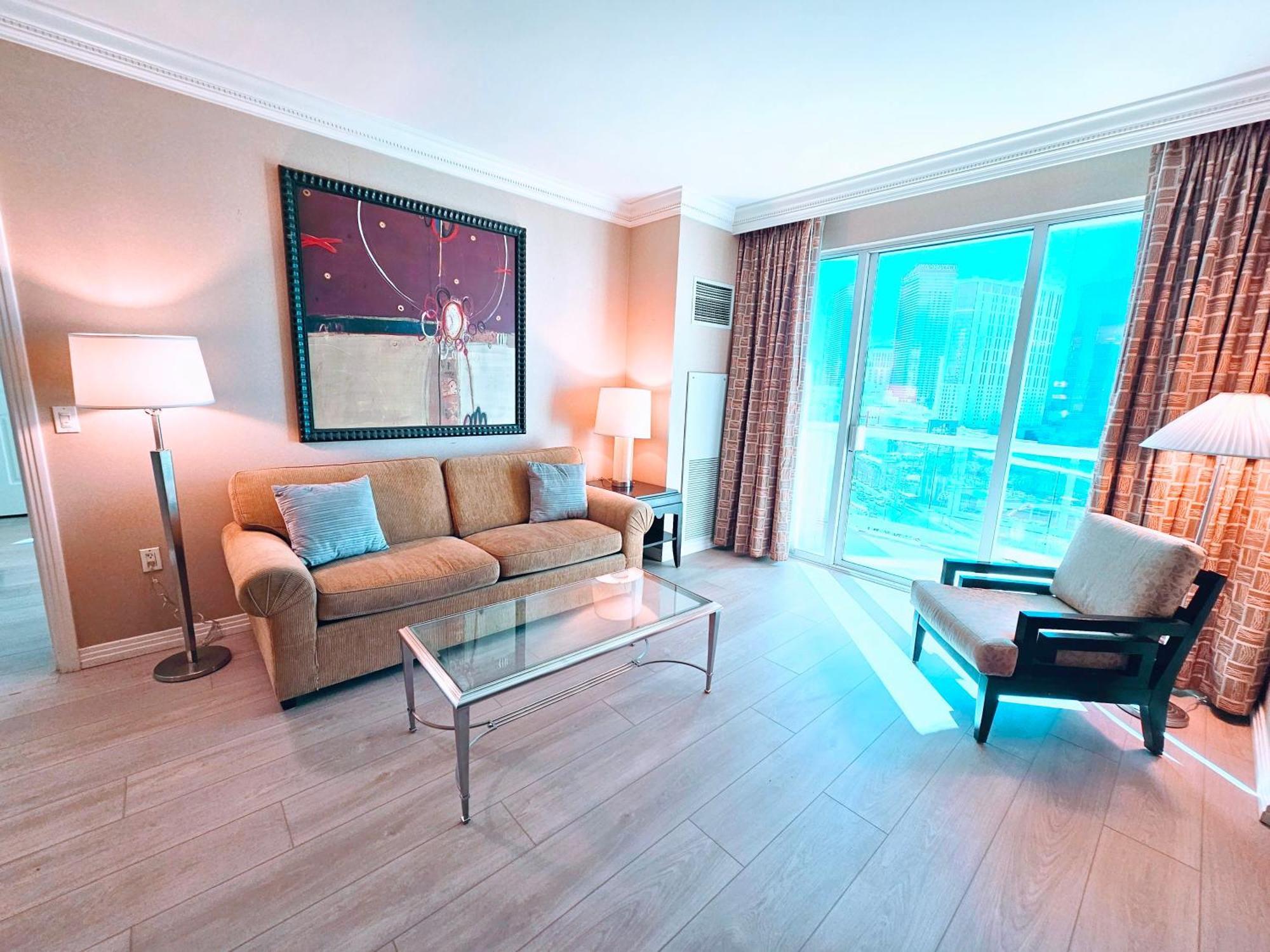Strip & Sphere View - Separate Living Room - 2 Full Bath - Full Kitchen - Balcony - 900 Sqft - Mgm Signature Las Vegas Eksteriør bilde